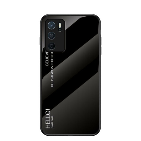 Oppo A16 / A16s Funda de cristal templado Hola