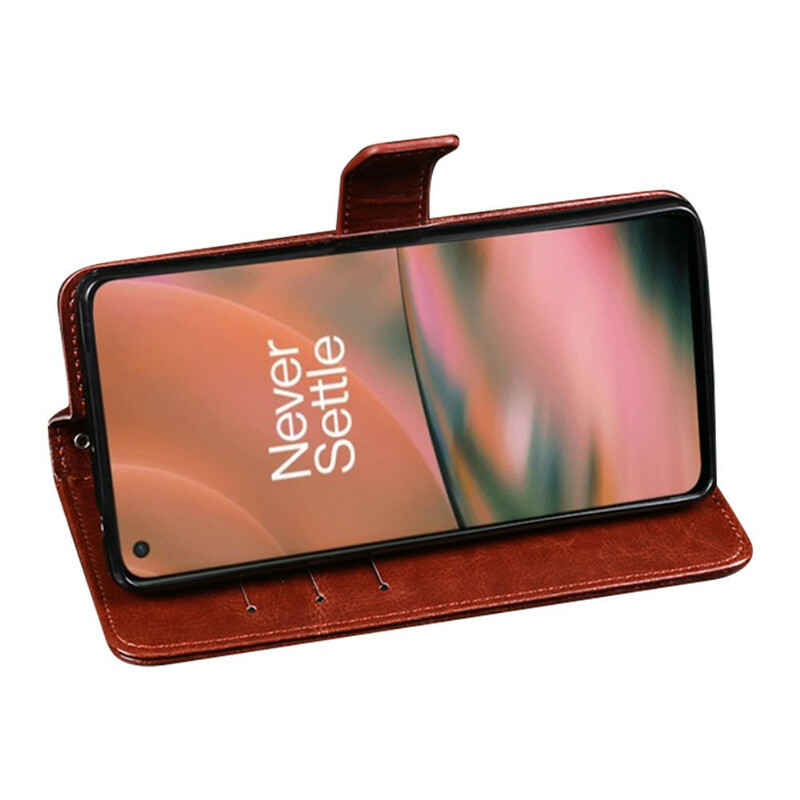 Funda de polipiel para OnePlus Nord 2 5G IDEWEI