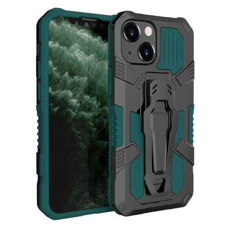 Funda robótica para el iPhone 13 con clip para el cinturón
