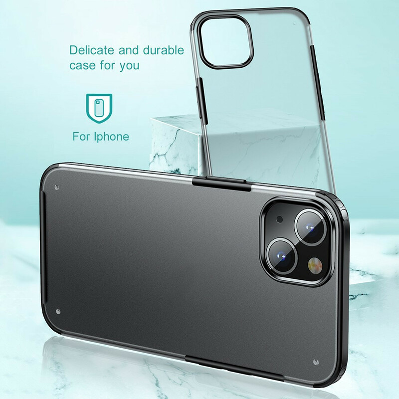 Funda híbrida esmerilada para el iPhone 13