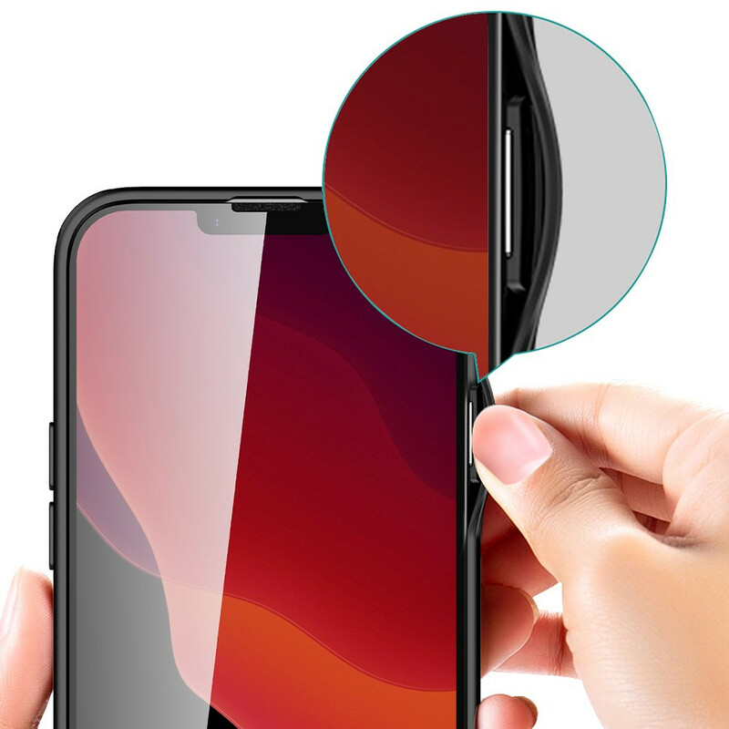 Funda híbrida esmerilada para el iPhone 13