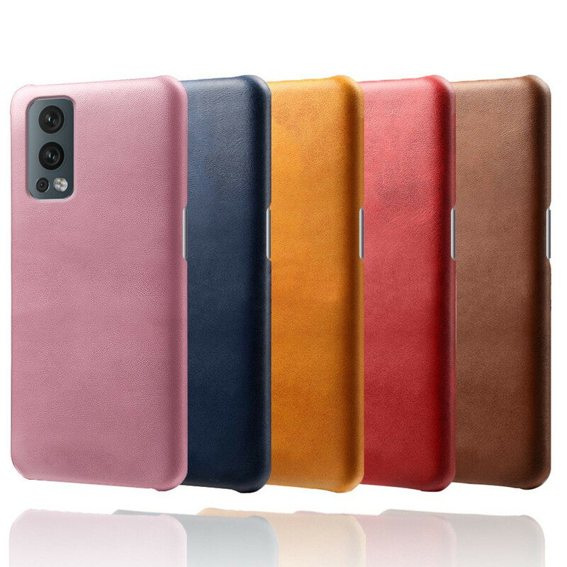 OnePlus Nord 2 5G Funda Efecto Cuero KSQ