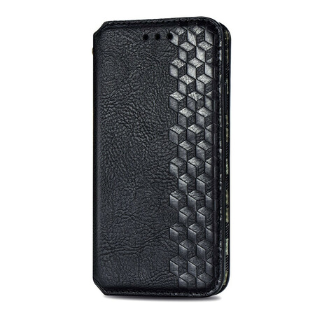 Flip Cover OnePlus Nord 2 5G Cuero Efecto Diamante