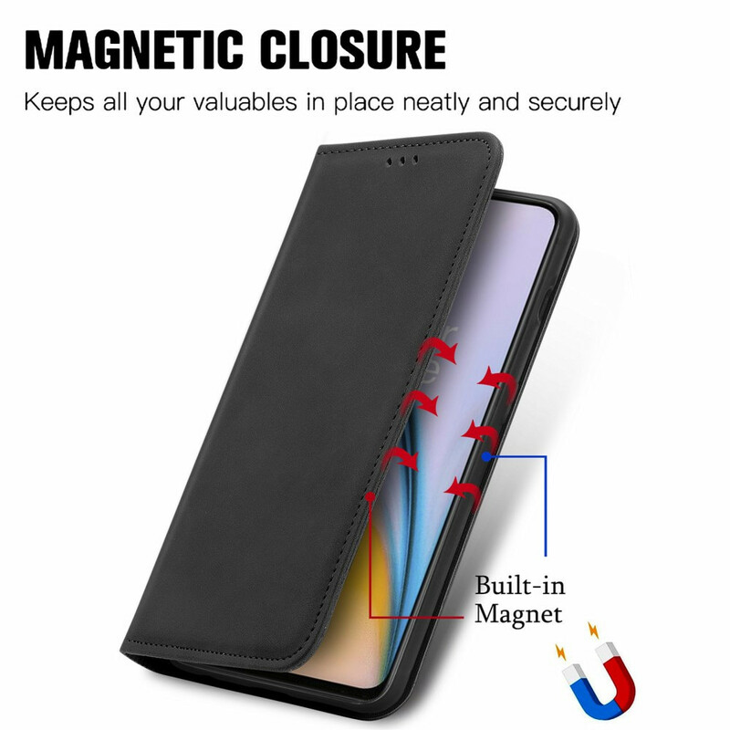 Flip Cover OnePLus Nord 2 5G Diseño Skin-Touch