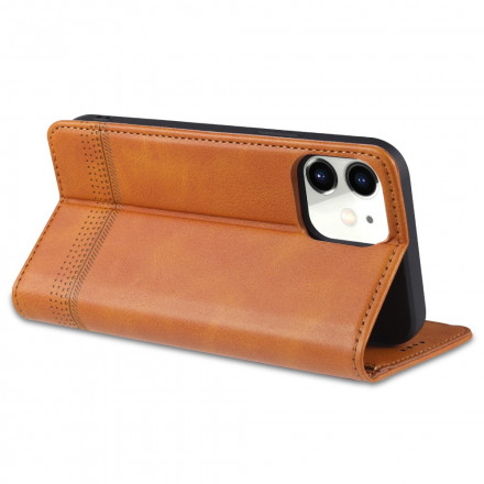 Flip Cover iPhone 13 Style Leather AZNS