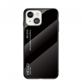 Funda iPhone 13 Vidrio Templado Hola