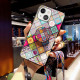 Funda magnética de patchwork para el iPhone 13