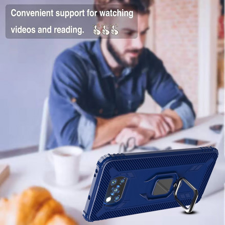 Poco X3 / X3 Pro / X3 Anillo NFC y funda de fibra de carbono