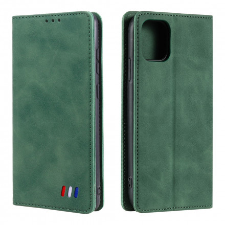 Flip Cover iPhone 13 Style Cuero Tricolor