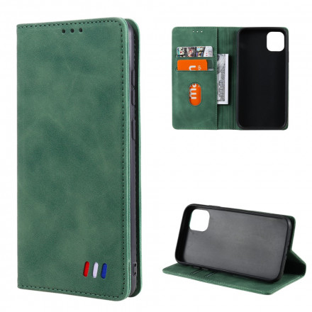 Flip Cover iPhone 13 Style Cuero Tricolor