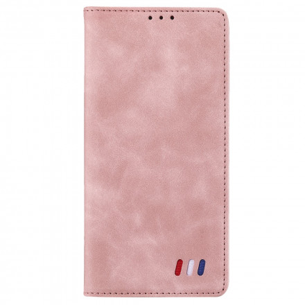 Flip Cover iPhone 13 Style Cuero Tricolor