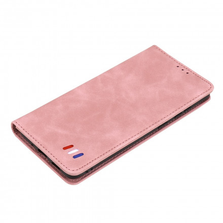 Flip Cover iPhone 13 Style Cuero Tricolor