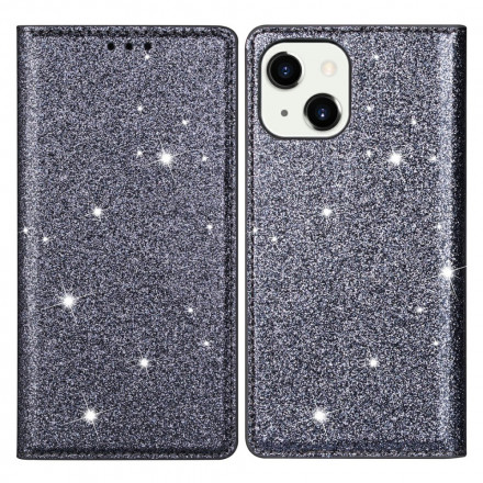 Flip Cover iPhone 13 Style Glitter