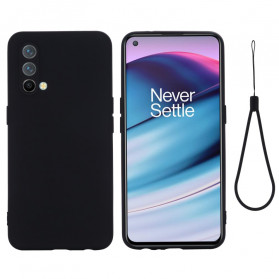 Funda de silicona líquida OnePlus Nord CE 5G con colgante