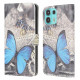 Funda Motorola Edge 20 Lite Azul Mariposa