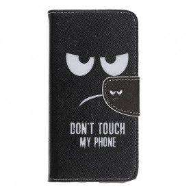 Funda para el Motorola Edge 20 Lite Don't Touch My Phone