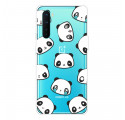 Funda OnePlus Nord Sentimental Pandas