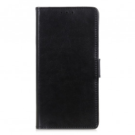 Funda para Motorola Edge 20 Lite Efecto Cuero Brillante Individual