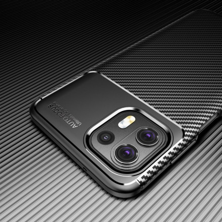 Funda Motorola Edge 20 Lite Textura Flexible Fibra de Carbono