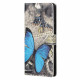 Funda Motorola Edge 20 Butterfly Azul