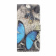 Funda Motorola Edge 20 Butterfly Azul
