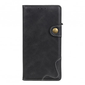 Funda artística de botones y costuras para el Motorola G60s