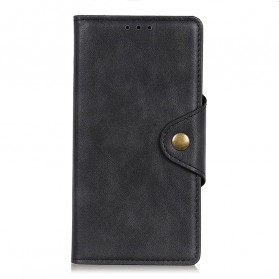 Funda Motorola G60s Leatherette Button