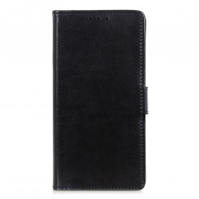 Funda para Motorola G60s Efecto Cuero Brillante Individual
