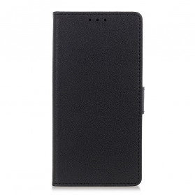 Funda Motorola G60s Cuero Efecto Clásico