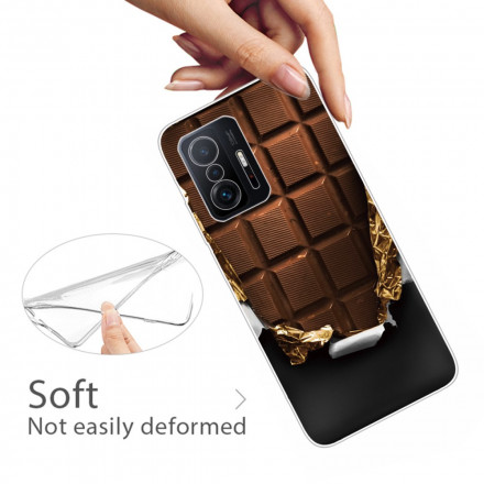 Xiaomi 11T Funda Flexible Chocolate