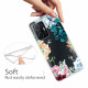 Xiaomi 11T Funda de flor de acuarela transparente
