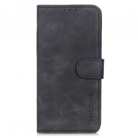 Funda para Motorola Edge 20 Pro Efecto Cuero Vintage KHAZNEH