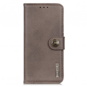 Funda Motorola Edge 20 Pro Polipiel KHAZNEH