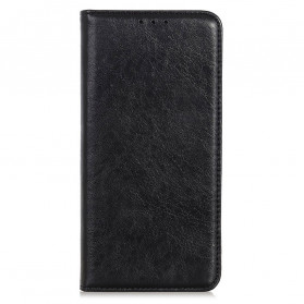 Funda Flip Cover Motorola Edge 20 Pro Split Leather Textured