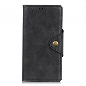 Funda Motorola Edge 20 Pro Leatherette Button