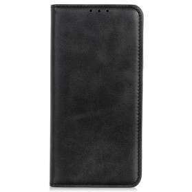 Funda Flip Cover Motorola Edge 20 Pro Diseño de cuero dividido