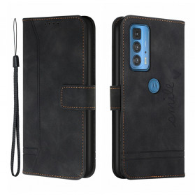 Funda Smile del Motorola Edge 20 Pro con colgante