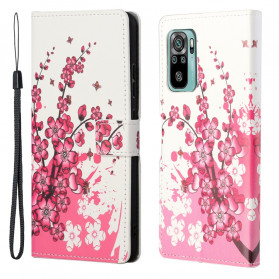 Funda Xiaomi Redmi 10 Tropical Flowers