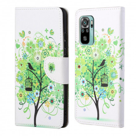 Funda para el Xiaomi Redmi 10 Green Tree