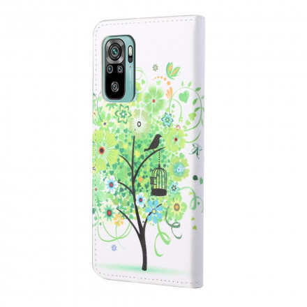 Funda para el Xiaomi Redmi 10 Green Tree