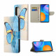 Xiaomi Redmi 10 Butterfly Funda Azul y Amarillo
