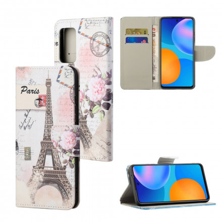 Xiaomi Redmi 10 Eiffel Tower Retro Funda