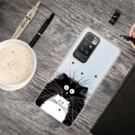 Funda para el Xiaomi Redmi 10 Mira los gatos