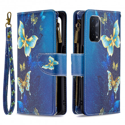Mariposas de bolsillo con cremallera Oppo A54 5G / A74 5G