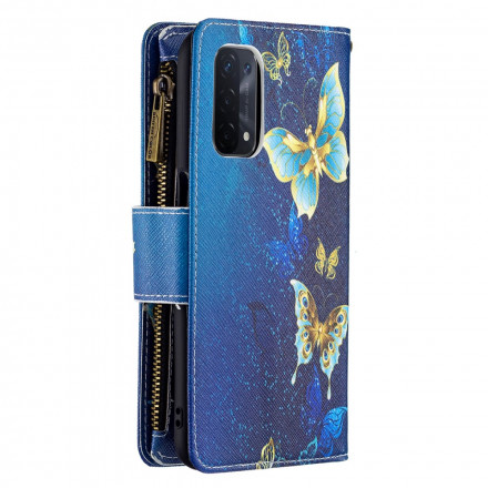 Mariposas de bolsillo con cremallera Oppo A54 5G / A74 5G