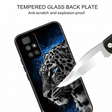 Xiaomi Redmi 10 Hard Cover Feline Face Glass