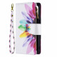 Funda Oppo A54 5G / A74 5G Bolsillo con cremallera Flor