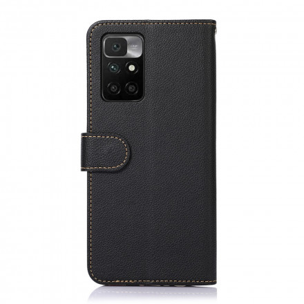 Funda RFID Xiaomi Redmi 10 Style Litchi KHAZNEH