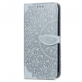Oppo A94 5G Funda Tribal Leaves