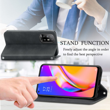 Flip Cover Oppo A94 5G Skin-Touch